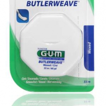GUM® ButlerWeave® Floss mint vahatatud hambaniit 55m